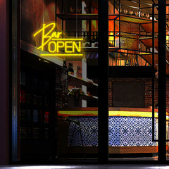 Bar Open Neon Sign
