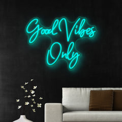Good Vibes Only Neon Sign