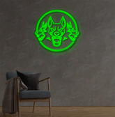 Neonschild mit individuellem Logo (Don)