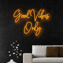 Good Vibes Only Neon Sign