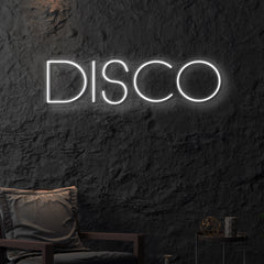 DISCO Neon Sign Get the Party Started with Our "DISCO" LED Neon Sign