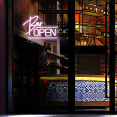 Bar Open Neon Sign