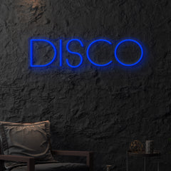 DISCO Neon Sign Get the Party Started with Our "DISCO" LED Neon Sign