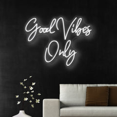 Good Vibes Only Neon Sign