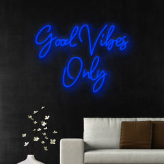 Good Vibes Only Neon Sign