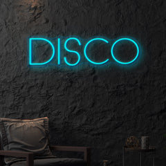 DISCO Neon Sign Get the Party Started with Our "DISCO" LED Neon Sign