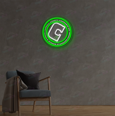 Neonschild mit individuellem Logo (Don)