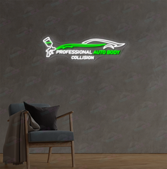 Benutzerdefiniertes Logo-Neonschild (Sebastian)