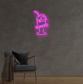 Custom Logo Neon Sign Shakes Neon for Benjamin