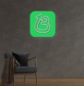 Neonschild mit individuellem Logo (Don)