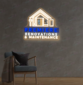 Neonschild mit individuellem Logo (Don)