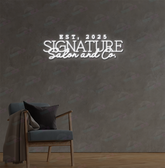 Benutzerdefiniertes Logo-Neonschild (Sebastian)