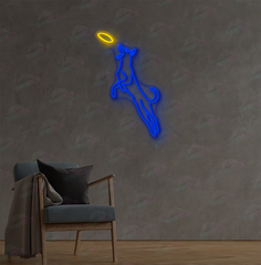 Custom Logo Neon Sign Dog Neon for Scott