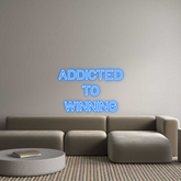 US Custom Text Neon: ADDICTED
TO...