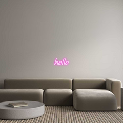 US Custom Neon: hello