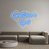 US Custom Text Neon: Gretchen's Gr...