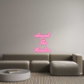 US Custom Text Neon: Anyah
The
...