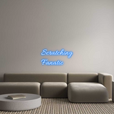US Custom Text Neon: Scratching
...