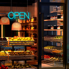 Open Sign for Retail Stores LED Neon Light