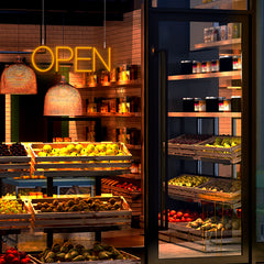 Open Sign for Retail Stores LED Neon Light