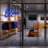 Vintage Open Neonschild für Einzelhandelsgeschäfte LED Neonlicht