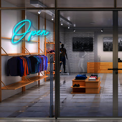 Vintage Open Neon Sign for Retail Stores LED Neon Light