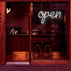 Vintage Neon Open Sign LED Neon Light