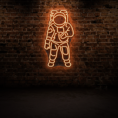Astronaut Neon sign Cosmonaut LED Neon sign kids room wall decoration
