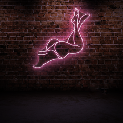 Sexy Girl Body Neon Sign