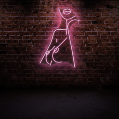 Sexy Girl Body Neon Sign – Elegant LED Light for Bold, Artistic Decor