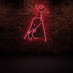 Sexy Girl Body Neon Sign – Elegant LED Light for Bold, Artistic Decor