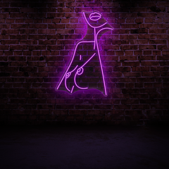 Sexy Girl Body Neon Sign – Elegant LED Light for Bold, Artistic Decor