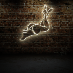 Sexy Girl Body Neon Sign
