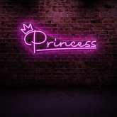 Princess Neon Sign – Cute & Elegant Decor for Girls
