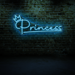 Princess Neon Sign – Cute & Elegant Decor for Girls