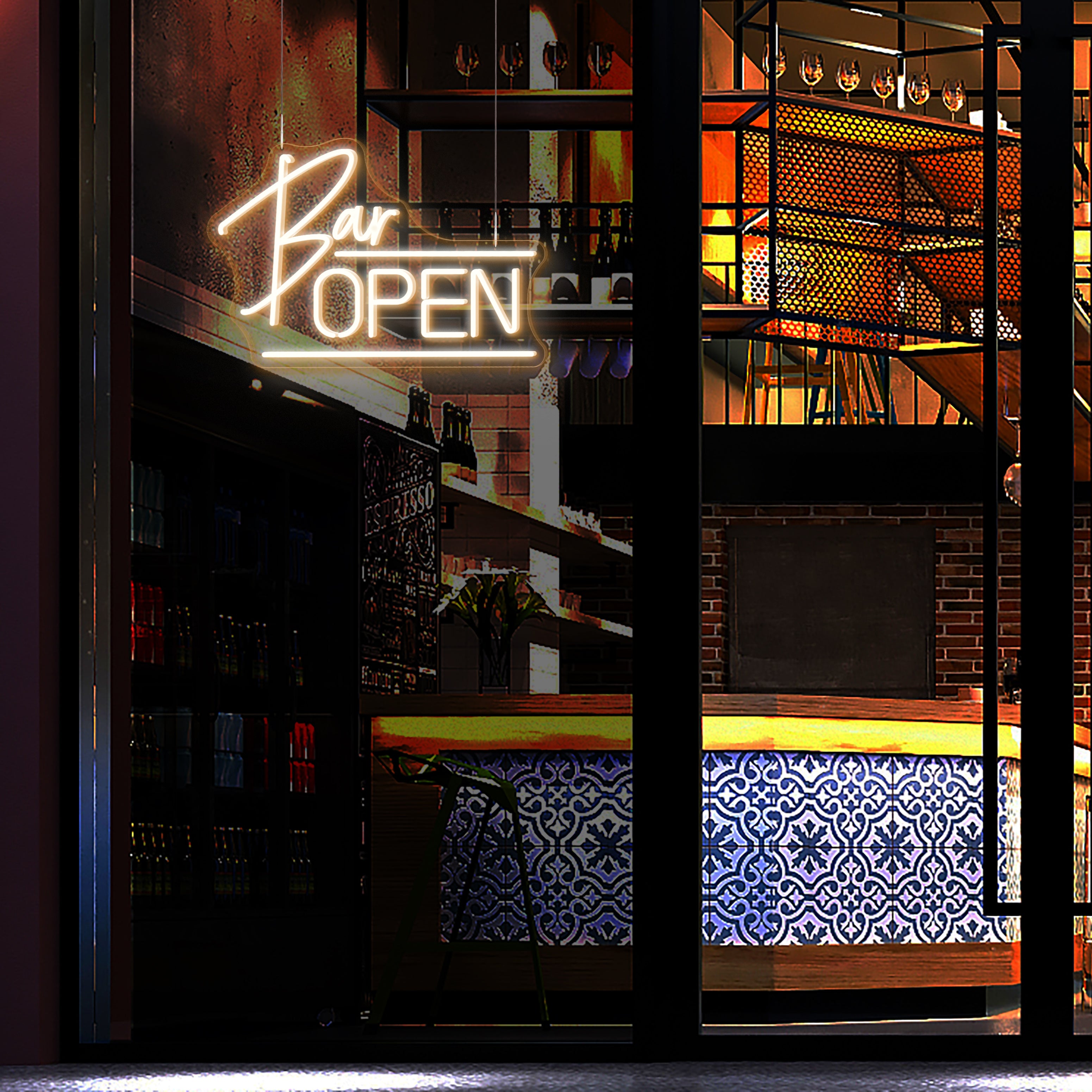 Bar Open Neon Sign