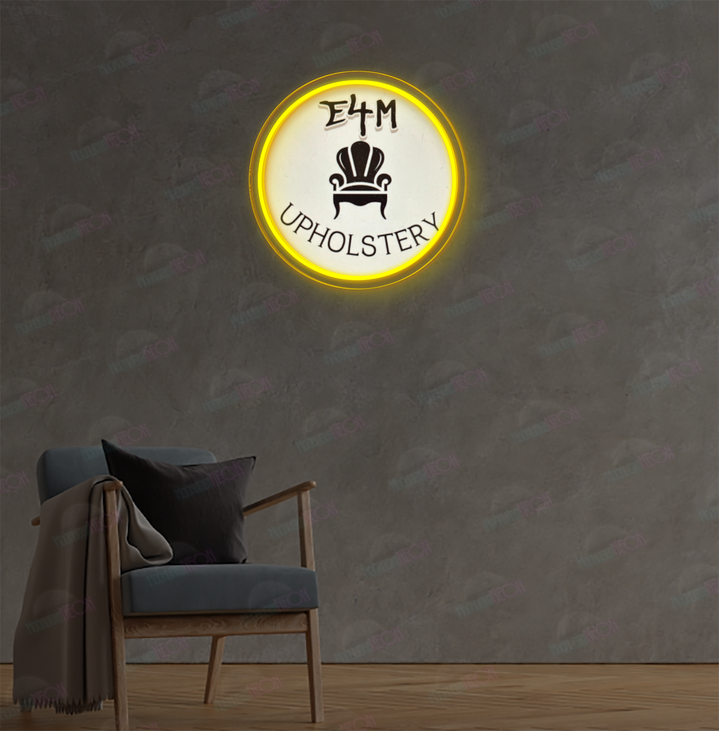 Neonschild mit individuellem Logo (Don)