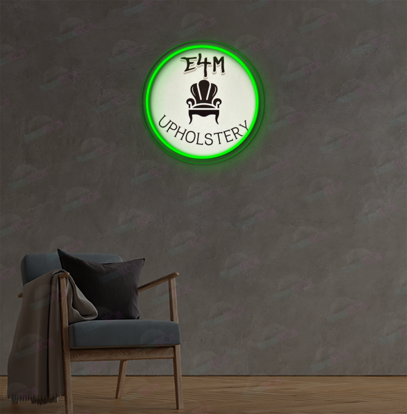Neonschild mit individuellem Logo (Don)