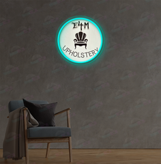 Neonschild mit individuellem Logo (Don)