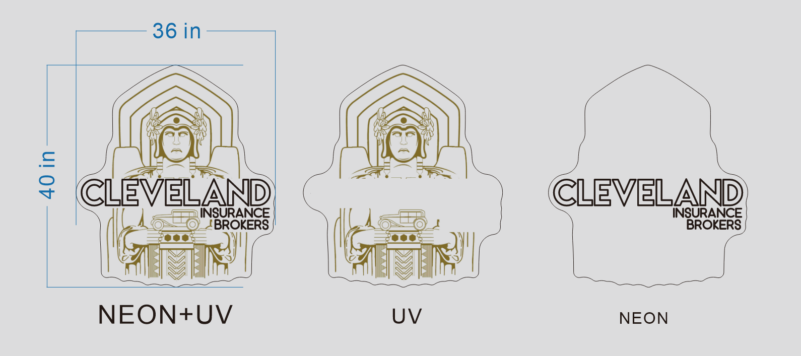Custom Logo Neon Sign CBE250919A