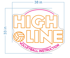 Neonschild mit individuellem Logo (Don)