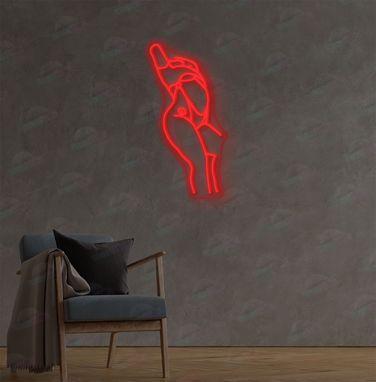 Custom Logo Neon Sign (Hailey)