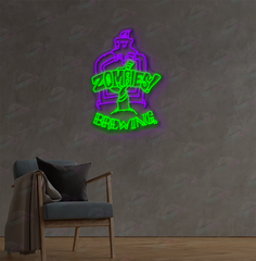 Custom Logo Neon Sign Green for (Steven)