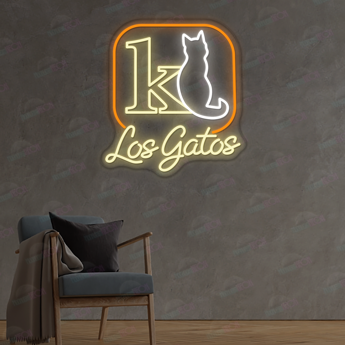 Neonschild mit individuellem Logo (Don)