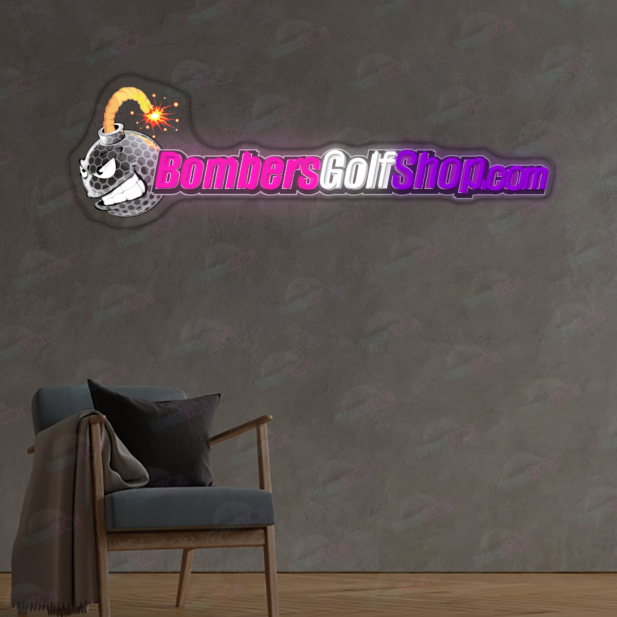 Custom Logo Neon Sign BAN260204