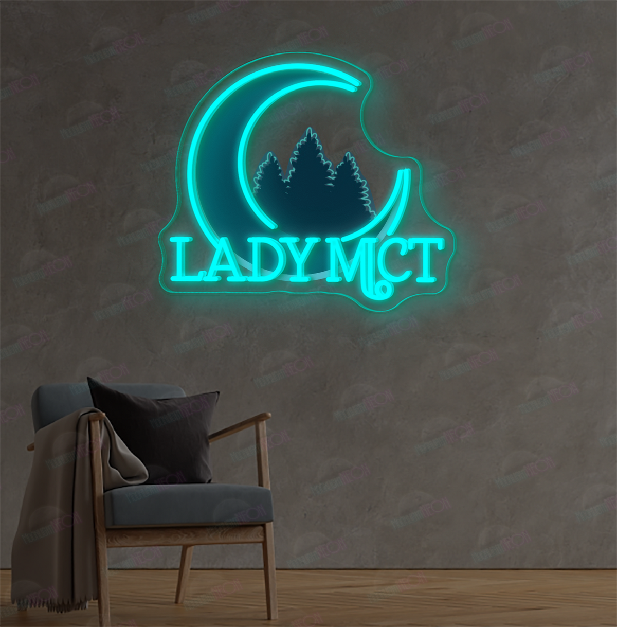 Neonschild mit individuellem Logo (Don)