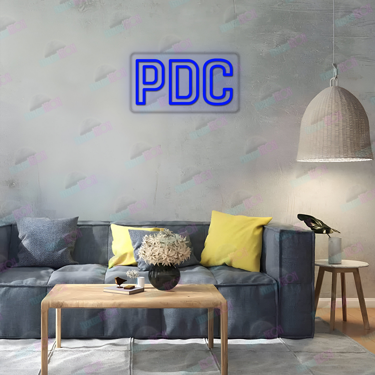 Neonschild mit individuellem Logo (Don)