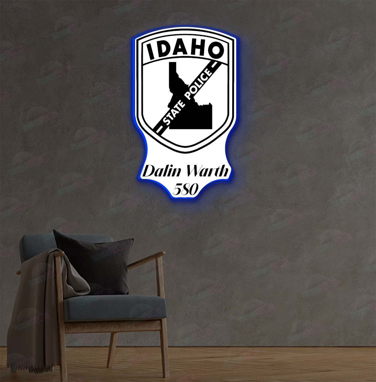 Neonschild mit individuellem Logo (Don)