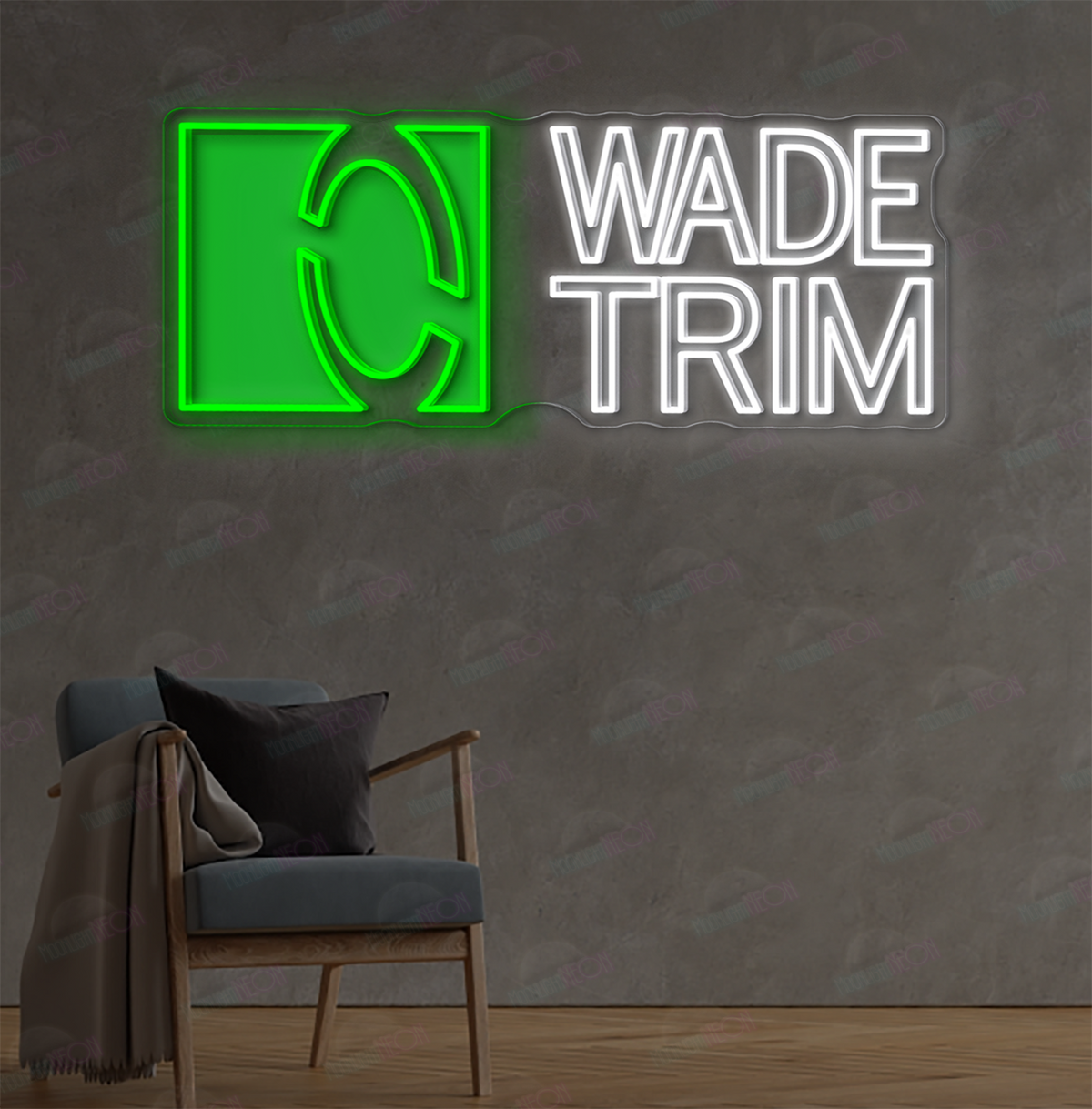 Neonschild mit individuellem Logo (Don)