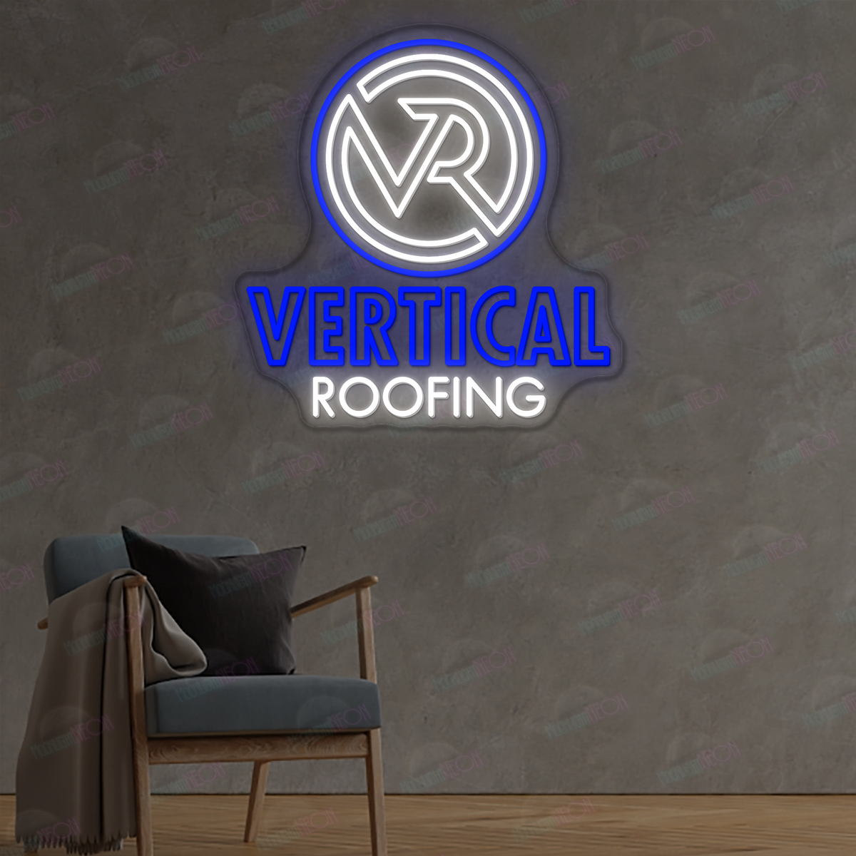 Neonschild mit individuellem Logo (Don)